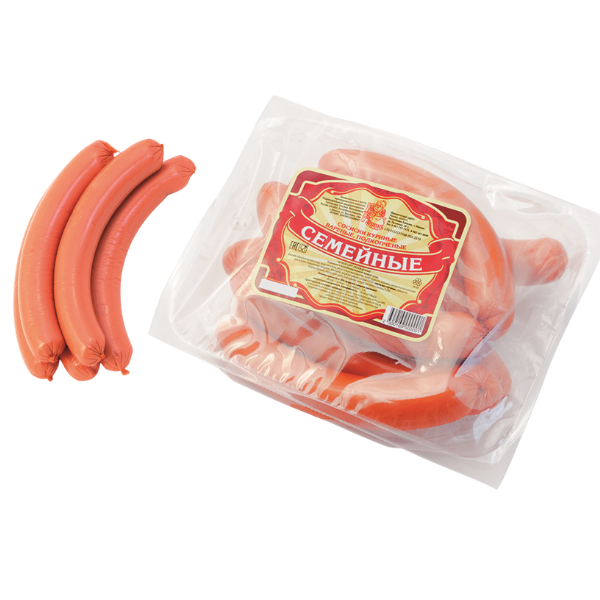 Сосиски "Семейные" в иск.об.