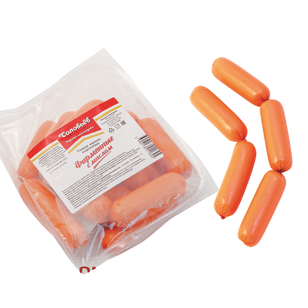 Сосиски "Фирменные с маслом"