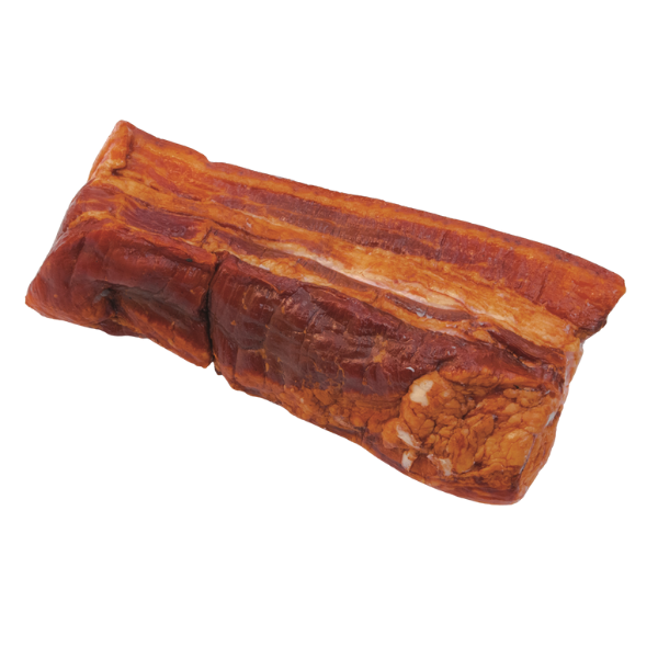 Бекон свиной домашнего копчения