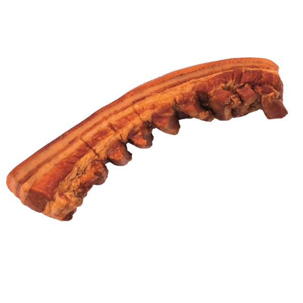 Грудинка свиная домашнего копчения